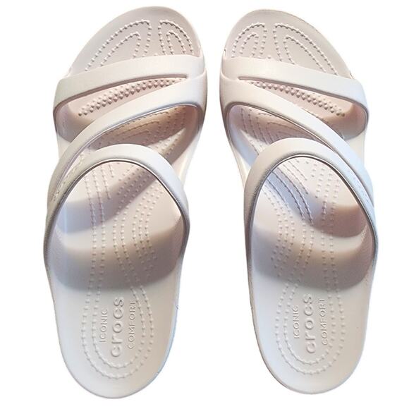 Crocs Slip On Women's Kadee II Pink Sandal Size 7 - Picture 2 of 8